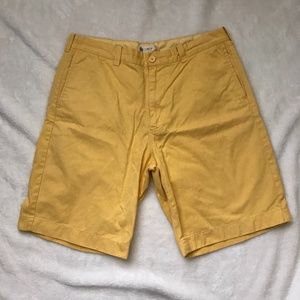 J. Crew Yellow Mens Chino Size 35